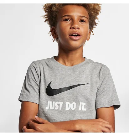 Футболка детская Nike Swoosh Grey AR5249-063