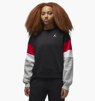 Свитшот женский Air Jordan Brooklyn Fleece Crewneck Sweatshirt Black FB5174-010