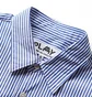 Сорочка чоловіча Comme des Garcons Invader Heart Striped Shirt Light Blue P1B024