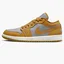 Кроссовки женские Nike Air Jordan 1 Low Yellow/Grey Dc0774-020