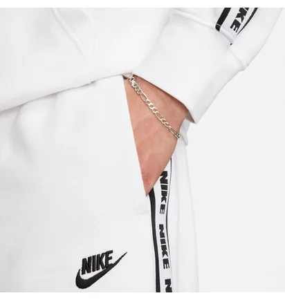 Спортивний костюм чоловічий Nike Club Fleece MenS Graphic Hooded Track Suit White FB7296-100