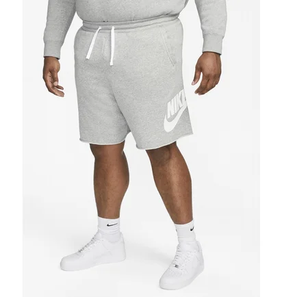 Мужские шорты Nike Club Alumni Mens French Terry Grey Dx0502-063