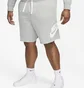 Мужские шорты Nike Club Alumni Mens French Terry Grey Dx0502-063