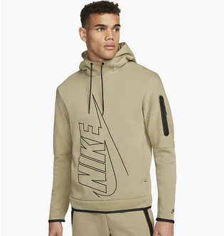 Світшот чоловічий Nike Tch Flc Gx Po Hoodie Olive Dx0577-247