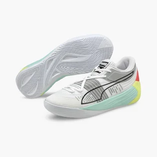 Кроссовки мужские Puma Fusion Nitro Basketball Shoes White 195587-02