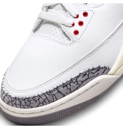 Кросівки чоловічі Air Jordan 3 Retro White Cement Reimagined White DN3707-100