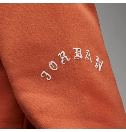 Худи мужское Air Jordan X Umar Rashid Flight Artist Series Hoodie Orange DX9706-812