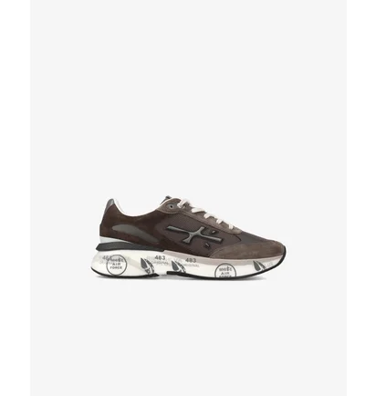 Кроссовки мужские Premiata Moerun Grey/Brown VAR-6446