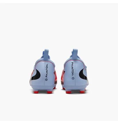 Бутсы детские Nike Phantom 6 Low Acad Fg/Mg Light Blue/Red HM9203-400