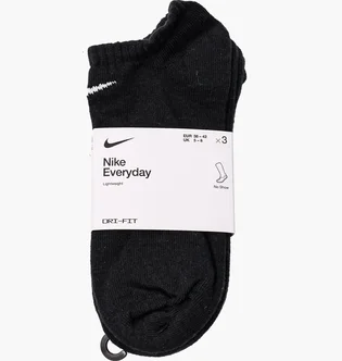 Шкарпетки унісекс Nike Everyday Twt Ns (3 пари, неутеплені) Black SX7678-010