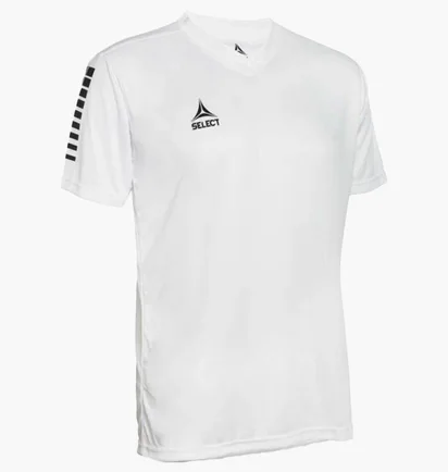Футболка детская Select Pisa Player Shirt S/S White 600056W