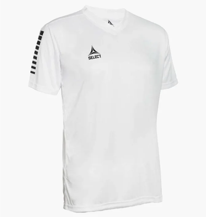 Футболка детская Select Pisa Player Shirt S/S White 600056W