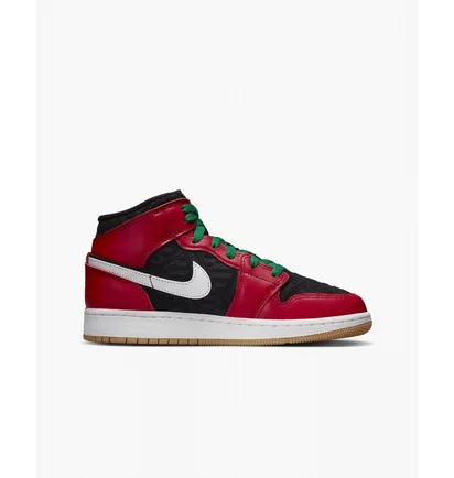 Кроссовки детские Air Jordan 1 Mid Se (Gs) Red Dq8418-006