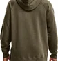 Худи мужское Under Armour Hooded Sweatshirt Ua Rival Fleece Big Logo Hd-Grn Olive 1357093-361