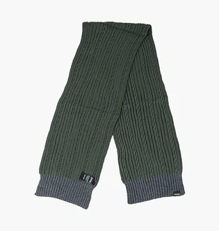 Шарф унисекс Jeep Twisted Tricot Scarf J22W Olive O102603-E857