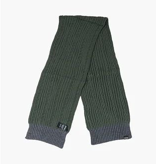 Шарф унисекс Jeep Twisted Tricot Scarf J22W Olive O102603-E857