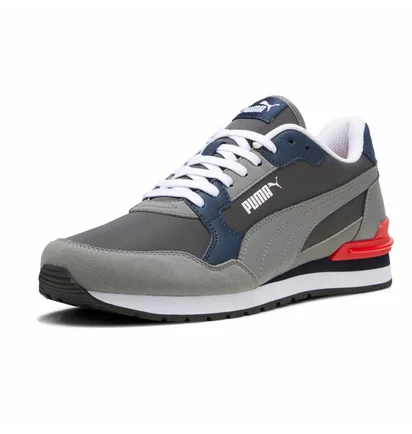 Кроссовки мужские Puma St Runner V4 Lace Up Sneakers Grey 399069-04