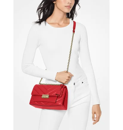 Сумка жіноча Michael Kors Cece Red 30T9G0EL8L-BRIGHT-RED-5801