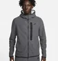Толстовка чоловіча Nike Nsw Tch Flc Fz Winter Hd Grey Dq4801-010