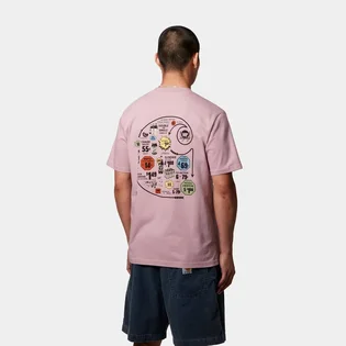 Футболка унісекс Carhartt WIP Catalogue C Logo Pink I034761.2P8XX