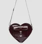 Рюкзак женский Dr. Martens Vegan Heart Shaped Backpack Bordo AD015601
