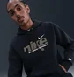 Худи мужское Nike Nk Club Bb Po Hdy Swsh Sport Black IM8321-010