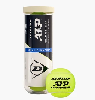 Теннисный мяч Dunlop Atp Championship 3B Green 601626