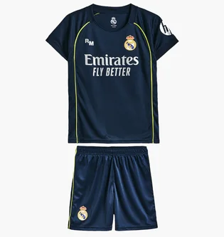 Футбольная форма детская Real Madrid Jersey Mbappe Blue RM25B2