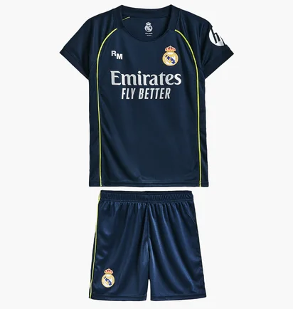 Футбольная форма детская Real Madrid Jersey Mbappe Blue RM25B2