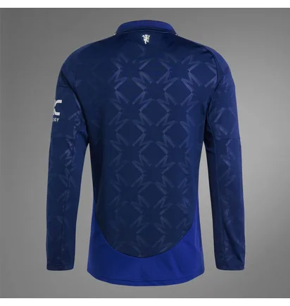 Кофта чоловіча Adidas Manchester United 24/25 Long Sleeve Away Jersey Blue IT1984