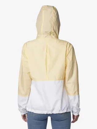 Вітровка жіноча Columbia Flash Forward Windbreaker White/Yellow 1585911CLB-755