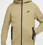 Толстовка мужская Nike Tech Fleece Fz Wr Beige FB7921-277