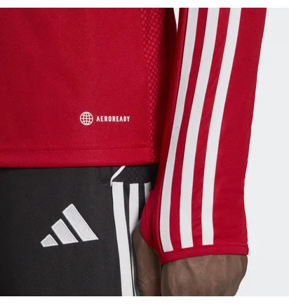 Лонгслів чоловічий Adidas Tiro 23 League Training Top Red Hs0327