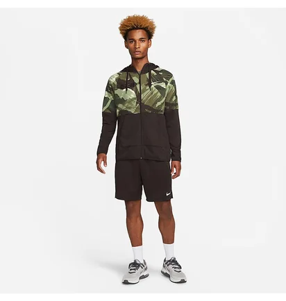 Спортивный костюм мужской Nike Dri-Fit Fleece Black/Green DQ4790-220__FB7081-220