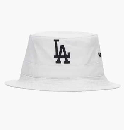Панама унісекс 47 Brand Los Angeles Dodgers White B-BKT12GWF-WH