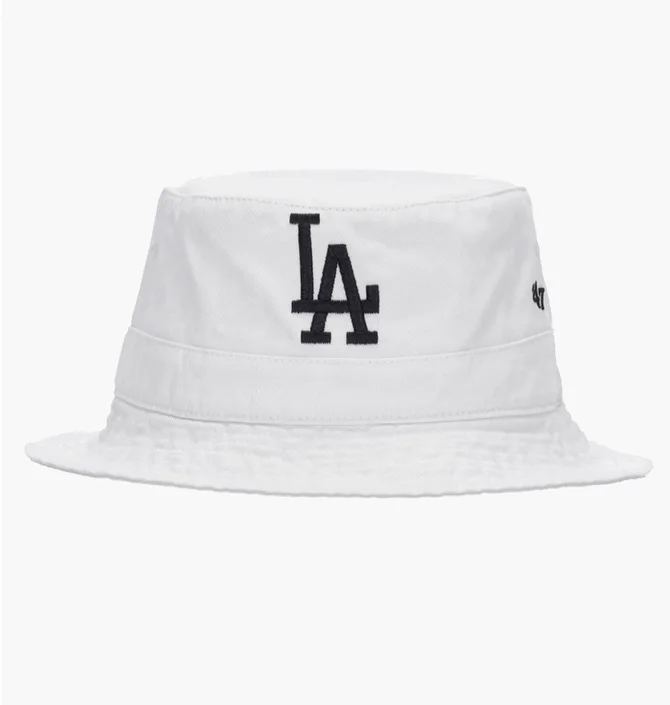 Панама унісекс 47 Brand Los Angeles Dodgers White B-BKT12GWF-WH