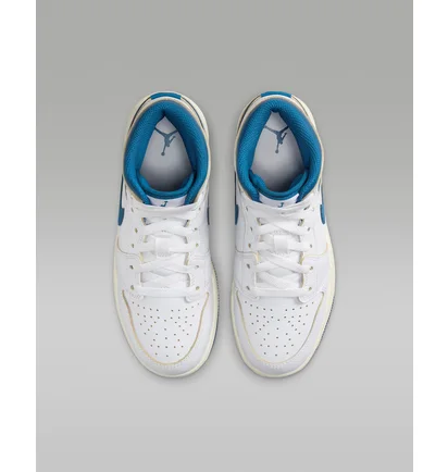 Кросівки дитячі Air Jordan 1 Mid Se Gs White FN7432-141