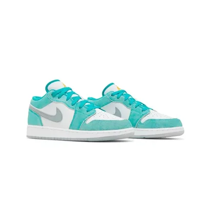 Кроссовки детские Nike Air Jordan 1 Low Light Blue Do8244-301