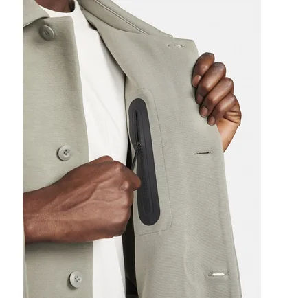 Куртка чоловіча Nike Sportswear Tech Fleece Reimagined Oversized Shacket Olive FB8167-053