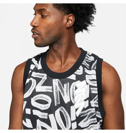 Майка чоловіча Air Jordan Dri-FIT Zion Jersey White/Black DH0594-010
