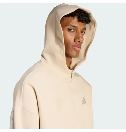 Толстовка чоловіча Adidas Future Icons Small Logo Beige KD7665