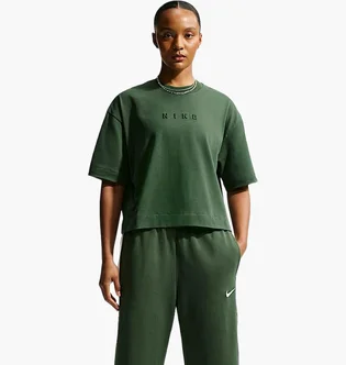 Футболка женская Nike Sportswear Boxy Short-Sleeve Green HV4955-323
