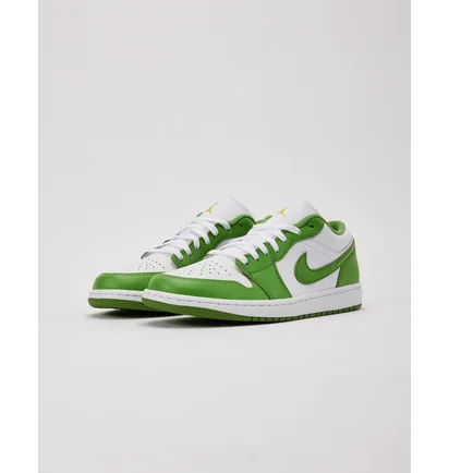 Кросівки чоловічі Air Jordan 1 Low Se White/Green HF4823-100