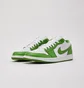 Кросівки чоловічі Air Jordan 1 Low Se White/Green HF4823-100