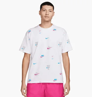 Футболка мужская Nike Nsw Tee M90 12Mo Lbr Aop White Dz2991-100