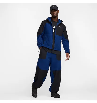Штаны мужские Nike Acg Wolf Tree Plus Fleece Pants Black/Blue HJ2864-492