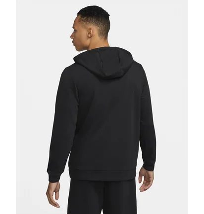 Толстовка чоловіча Nike Dry Men's Dri-FIT Hooded Fitness Full-Zip Black CZ6376-010