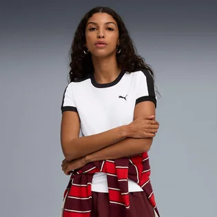 Футболка женская Puma T7 Slim White 632129-02