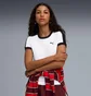 Футболка женская Puma T7 Slim White 632129-02