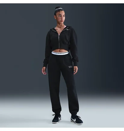Толстовка жіноча Nike Sportswear Phoenix Fleece Black HV2426-010
